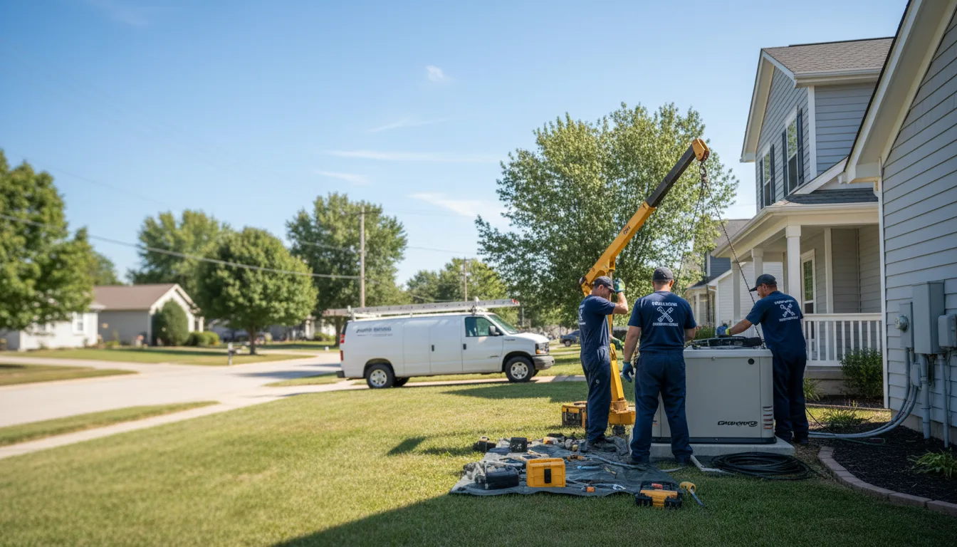 Generator Installation in Teeds Grove, IA near me
